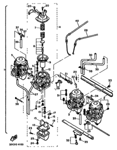 FJ1100 Карбюратор