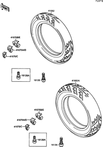EX500 Покрышки