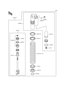KX125 Амортизатор