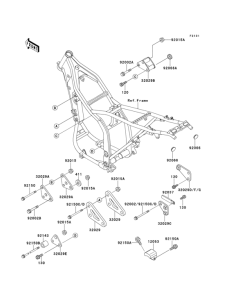  Рама ,крепежные детали
