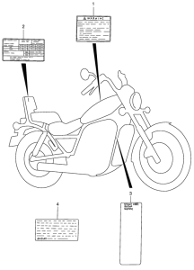 VS800 Наклейки