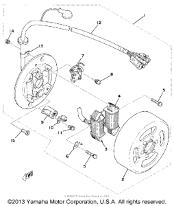 RS100C Flywheel magneto