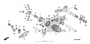  Вилка переключения передач