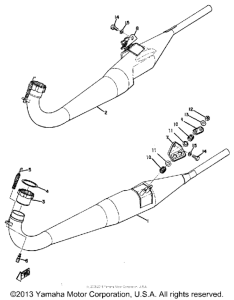 TR2B Выхлопная система