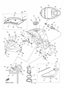YZF-R1 Fuel tank assy