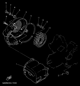 YN50 Воздухоотвод и вентилятор