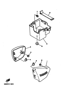 XV250S ｻｲﾄﾞｶﾊﾞｰ