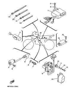 WR200R Электрика 1