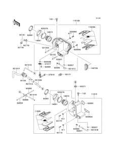 EJ650 Воздушный фильтр