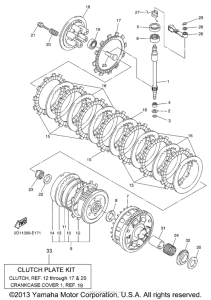 FZ1 Сцепление