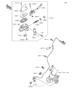 KLZ1000 Главный тормозной цилиндр