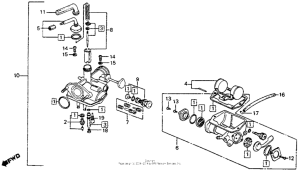 CT90 Carburetor k6-77