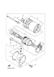 XJ600S Стартер