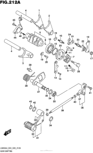 LS650 Механизм  переключения передач