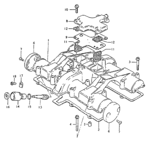 GS550 Крышка головки цилиндров