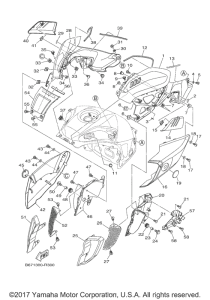 FZ10HB Топливный бак