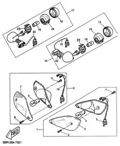 YQ50 Поворотники