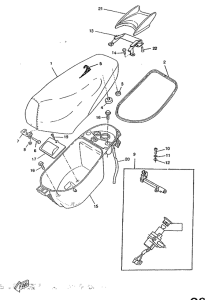 CW50RS Seat. carrier