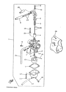 CW50RS Карбюратор