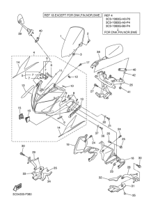 FZ1-S Обтекатель 1