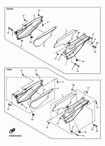 FJR1300A サイドカバ-
