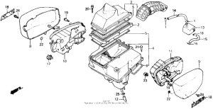 VF700C Воздушный фильтр