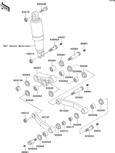 ZG1000 Задняя подвеска