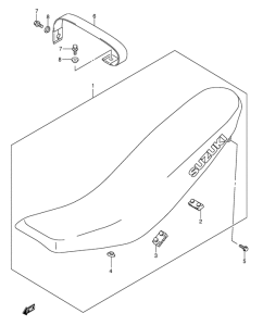 DR-Z400 Пружина