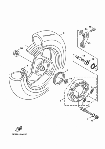 CE50 リヤ ホイール