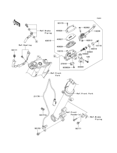ER650 Главный тормозной цилиндр