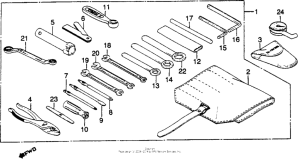 GL1100I Gl110 / i tools