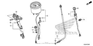 NPS50 Спидометр