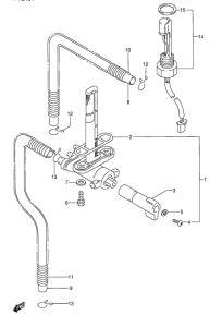 GSX-R1100 Топливный кран