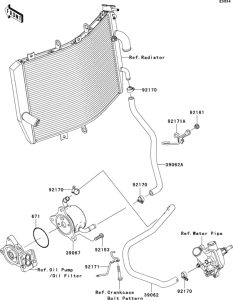 ZX1000 Масляный картер