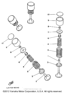 TT350S Клапана