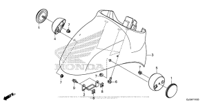 NCH50 Переднее крыло
