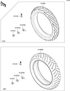 EX650 Покрышки