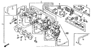 CB650 Carburetor assy. 80