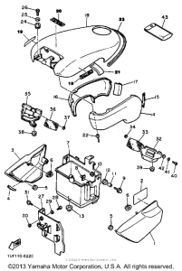 FZX700S Боковые обтекатели