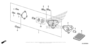 CRF50F Масляный насос