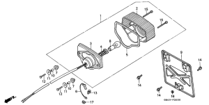 C90 Taillight unit ass`y