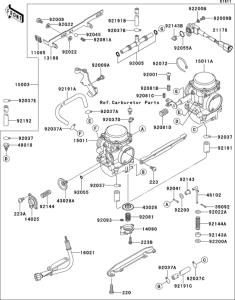 EJ650 Carburetor(1 / 2)
