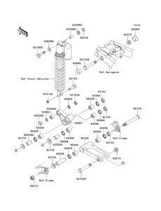 KX125 Подвеска