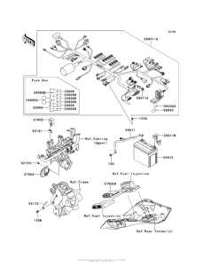ZX1000 Электрика