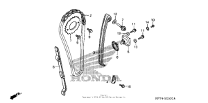  Cam chain + tensioner (1)