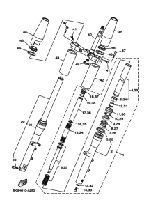 XVS1100A ﾌﾛﾝﾄﾌｵｰｸ