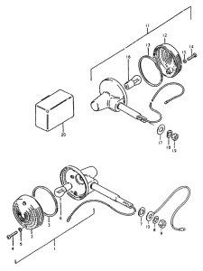 ZR50 Поворотники