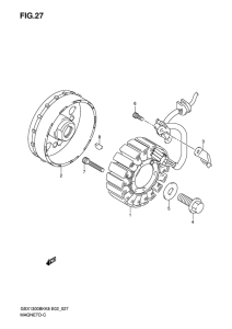 GSX1300BK (ABS) Зажигание