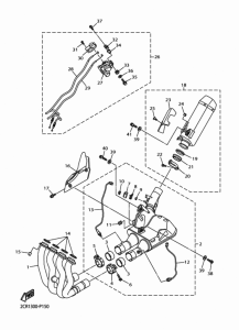 YZF-R1M Выхлопная система