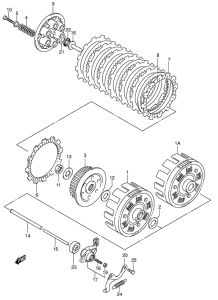 SV650 Бендикс